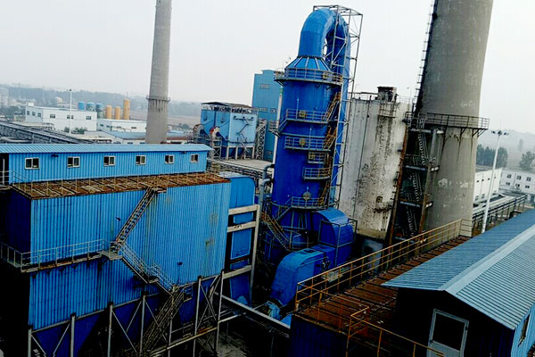 山東鴻達化工220噸/小時(shí)×2鍋爐脫硫脫硝